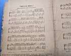 Hello Bill 1903 Elks March Two Step Sheet Music B p o e  Minneapolis 