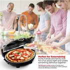 Granitestone 1424 12  Indoor outdoor Piezano Electric Pizza Oven  Black