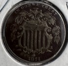 1874 5 Cents Usa