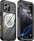 For Iphone 16 Pro Max 16 Magsafe Waterproof Case Shockproof Heavy Duty Cover