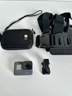 Gopro Hero5 Black Action Camera Bundle Chest Mount Case Accessories