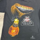 Vintage 1996 Miller Genuine Draft T Shirt Mens Xl Black Beer Graphic Usa 90s