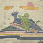 Vintage Kermit The Frog Long Sleeve Shirt Kids Size Small Muppets