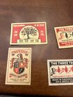 Vintage Matchbox Advertising Labels Lot Of 12 Different Different Countries  2