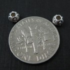 925 Sterling Silver Findings-shimmering Textured Round Beads-spacers-4mm  10pcs 