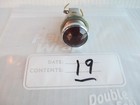 Vintage Red Multifaceted Jeweled Panel Lights Lamp Dialco                  19b44