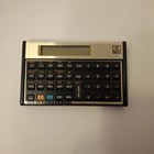 Hewlett Packard Hp 12c Financial Calculator - W  Case  Manual  Battery - Tested