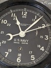 Chelsea Clock Co U s  Navy Vietnam War Era Clock  1965-69  Sn 683684 Vintage
