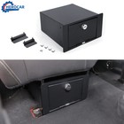 Locking Under Seat Safe Box Security Storage For Jeep Wrangler Jk Jl 07-25 4door