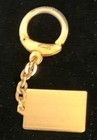 Vintage Signed Fly Tiger Gold Metal Key Chain