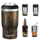 Haushof Can Cooler 12oz Slim Can Cooler 4 In 1 Insulated Can Cooler For 12oz Can