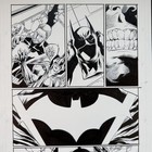 Batman Original Comic Art Earth 2 Annual 2 Dc 2014 Thomas Wayne Rocha Hanna Inks