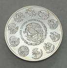 2023 Mexico Libertad 1 Oz 999 Silver Coin      Mexican Plata Onza Bu     