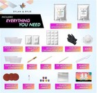 Newborn Baby Casting Kit  3d Plaster Infant Hand   Footprint Shower Mold Kit Gift