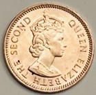 1955 Cyprus 3 Mils Km  33 Uncirculated Condition