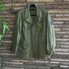 Vintage Us Army 1950s Green Military Field Jacket Korean War C-6134