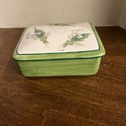 Beautiful Vintage Italian Trinket Dish Lily Of The Valley