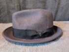 Gray 100 Percent Wool Fedora Jaxon Size Large
