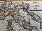 Italy Italia 1750  1783 Issue  Vaugondy Nice Hand Colored Engraved Map