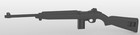 1 12 Scale Battleground M1 Carbine Rifle
