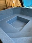 Fiberglass Shell Spa Square  7 9x7 9x2 9 