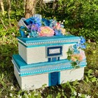 Wildflowers wedding decorations bridal Shower engagement gift card Box invites