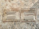 Nos Vintage Pair Usaf Air Force Captain Plastic Encased Rank Insignia