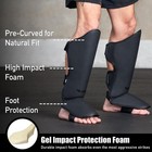Elite Sports Muay Thai Shin Guards Kickboxing Mma Muay Thai Leg Instep Protec   