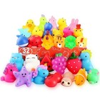 Squishy Toys 32 Pack Mochi Stress Relief Fidget Assortment Party Favors Goodie