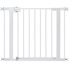 Easy Install Walk-thru Baby Gate For Doorway  Fits 29 -38   28  Tall  White  Dog