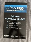 Ultra Pro Display Series - Square Ultra Clear Football Holder  New In Box