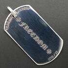 Chrome Hearts Silver Large Dog Tag