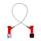 Ball Or Pin Lock Corny Keg Jumper 1ft Beverage Gas Connector Brewing Cleaning 1 