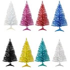4ft Artificial Lighted Christmas Tree Small Fake Mini Xmas Tree For Party D  cor