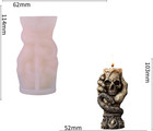 Skull Snake Silicone 3d Flower   Rose Mold - Peony   Candle Making Molds For Res