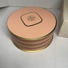 Vtg Avon Finishing Face Powder 2 5 Oz Fair Finish Sealed Pink Stripes New W box