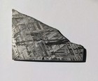41 86 Gram Beautiful Etched Gibeon Iron Meteorite Slice Museum  Grade 