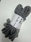 Nike Everyday Cushioned Crew Socks  Grey  Men 6-8  Wmn 6-10   6 Pairs New