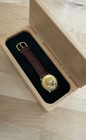 Disney World Rare Mickey Mouse Epcot Watch Limited Edition 0126 3000 Gold Tone
