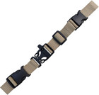Backpack Chest Strap- Nylon - Adjustable Universal  khaki 