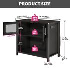 40-50 Gallon Aquarium Stand Metal Fish Tank Cabinet With Storage   Power Outlets