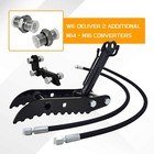 Mini Excavator Hydraulic Thumb Grab 3   hole For 0 8   2 Ton Heavy Duty Clamp
