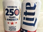 2026 Miller Lite 250 Years America Limited Edition 16 Oz Aluminum Bottle Empty