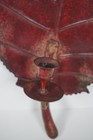 Vintage Large Brass Leaf Sconce Candle Holder Rustic Industrial Decor