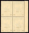 Macau 1941 Mousinho De Albuquerque 3a On 6a Scott 315a Block Of 4 Mint Xf Og Nh   