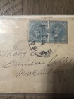 Csa 7 Stamped Letter Pair Of 5cent Stamps