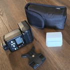 Nikon Speedlight Sb-600 Shoe Mount Hot Shoe Flash W  Diffuser Case Stand Lcd
