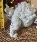 Vintage Celadon Foo Dogs  Andrea By Sadek Pair