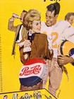 1961 Pepsi-cola Advertising Football Program Insert Say Pepsi  Please Vintage Ad