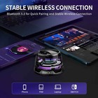 2 Pack G200 Magnetic Bluetooth Speaker  Portable Mini Multi Rgb Color Light